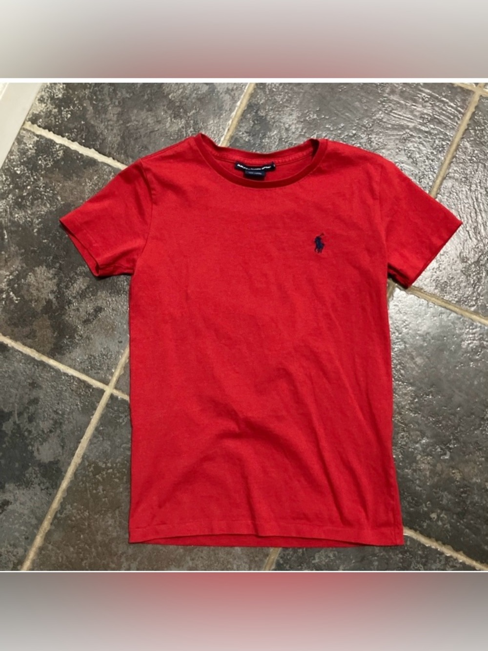 Ralph Lauren Sport Women’s Red Shirt Sleeved T-Shirt Size S